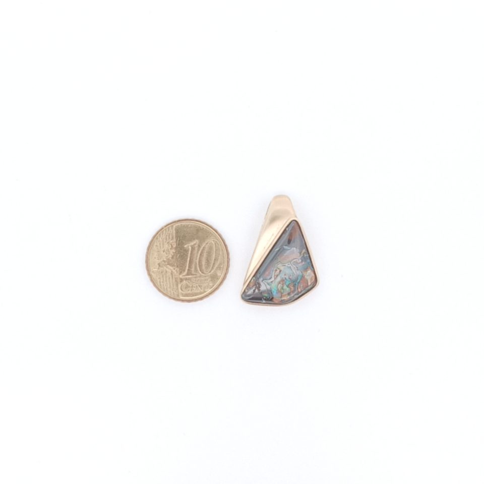 Opal Boulder Anhänger - Handgefertigt