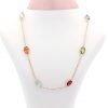 Palido Collier mit Farbedelsteinen