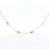 Palido Collier mit Farbedelsteinen
