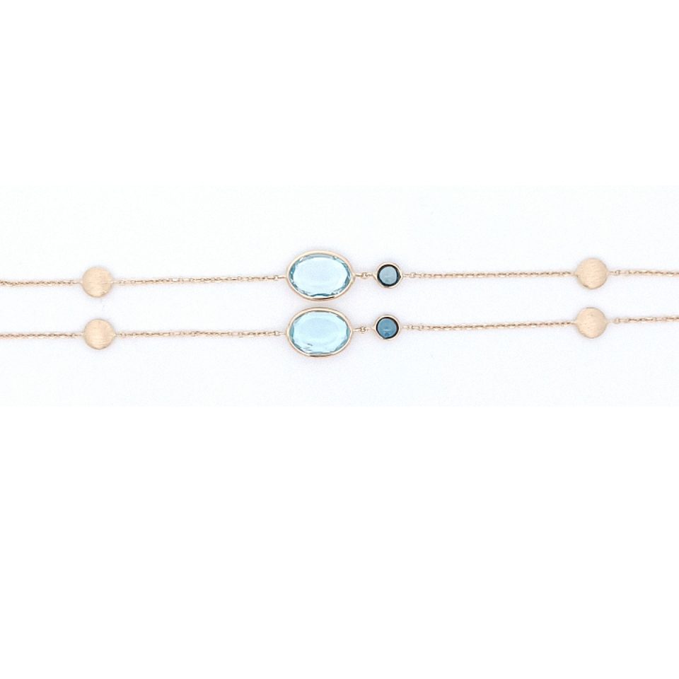 Palido Collier mit Topas Edelstein
