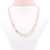 Gelbgoldenes Glieder Collier 14 Karat
