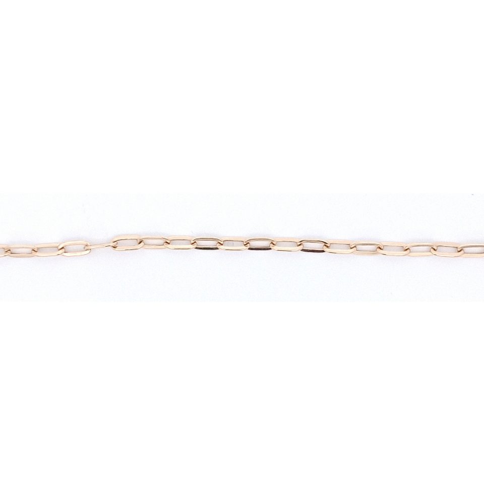 Gelbgoldenes Glieder Collier 14 Karat