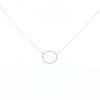 Weißgoldenes Collier mit Brillanten