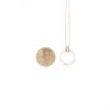 Palido Gelbgoldenes Collier mit Zirkonia