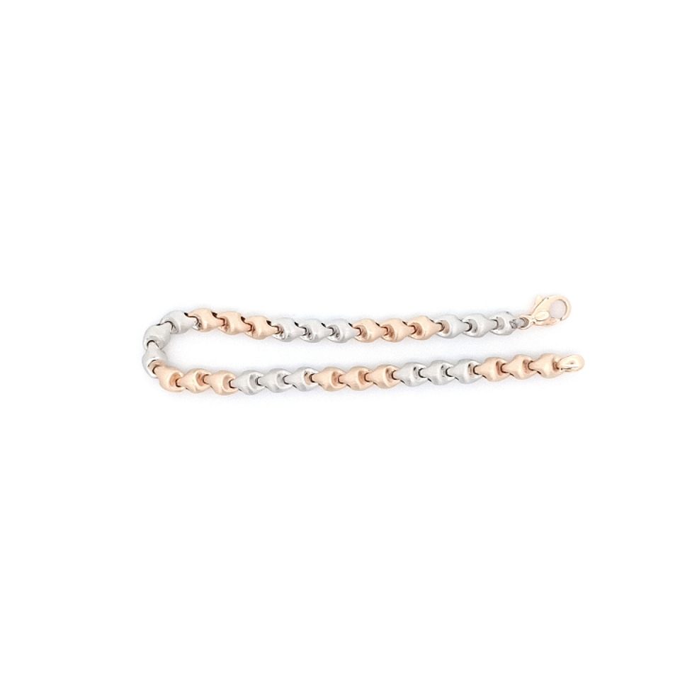 Palido Gelb-/Weißgoldenes Armband