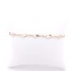 Gelbgoldenes Plättchen Armband 14 Karat