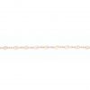 Gelbgoldenes Plättchen Armband 14 Karat