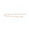 Gelbgoldenes Plättchen Armband 14 Karat