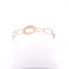Gelb- Armband mit Rotgoldenen Plättchen