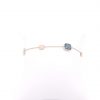 Gelbgoldenes Armband mit Topas