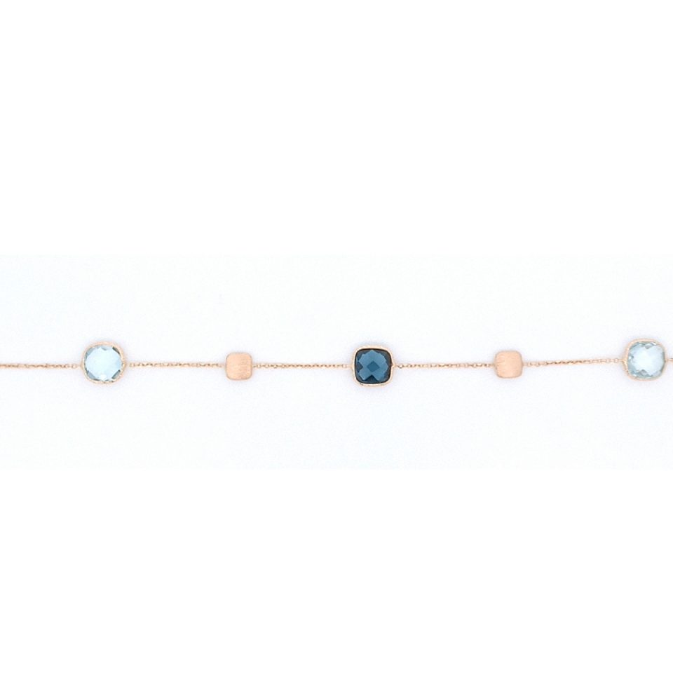Gelbgoldenes Armband mit Topas