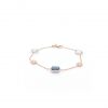 Gelbgoldenes Armband mit Topas