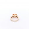 Citrin Gelbgoldring mit Briolett Schliff