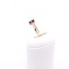 Granat Gelbgoldring mit Brillanten