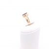 Gelbgoldring mit Granat, 14 Karat