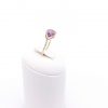 Gelbgoldring mit Amethyst und Brillanten
