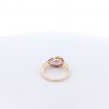 Gelbgoldring mit Amethyst und Brillanten
