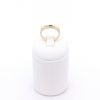 Gelbgoldring mit Smaragd, 14 Karat