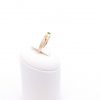 Gelbgoldring mit Smaragd, 14 Karat