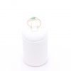Gelbgoldring mit Smaragd und Brillanten