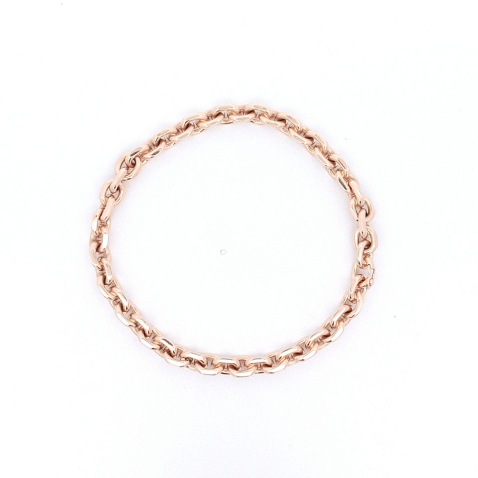 18 Karat Gold Gliederarmband. Eigenanfertigung