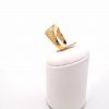Gelbgold Herrenring mit Lagenst  14 Karat, Eigenanfertigung