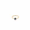 Gelbgold Ring mit Saphir 14 Karat, Eigenanfertigung